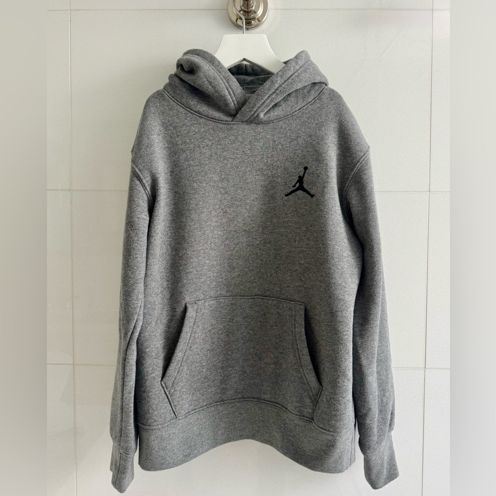 Jordan Gray Hoodie. Size M (10-12).